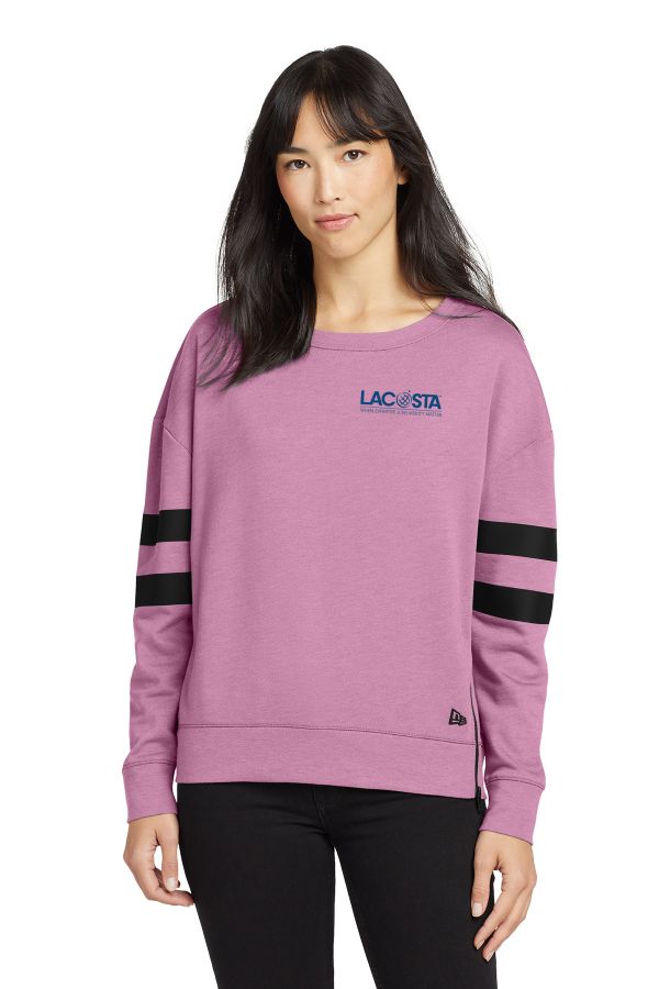New Era Women's Tri-Blend Fleece Varsity Crew